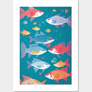 fish Posters and Art